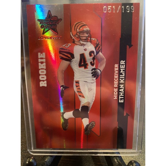 2006 R&S‎ Longevity Target Ruby Parallel Football Card #234 Ethan Kilmer /199 - Picture 1 of 2